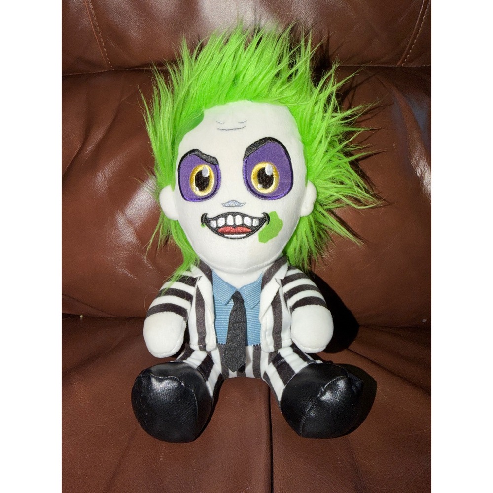 Kidrobot Beetlejuice‎ Phunny Plush Stuffed Animal Horror Movie Toy Striped Suit